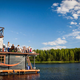 Illustration for article titled A day on the lake–in a floating sauna